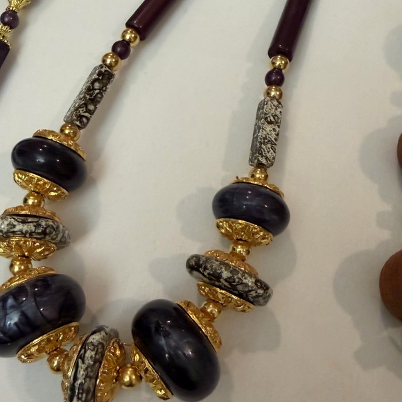 Vintage Beaded Necklaces - Lot of 7 - Picture 8 of 11